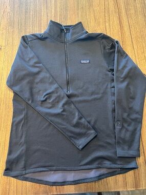 Patagonia Black Half-Zip Performance Pullover